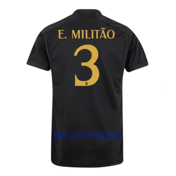 Maillot De Foot Real Madrid Éder Militão 3 Third 23/24