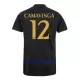 Maillot De Foot Real Madrid Eduardo Camavinga 12 Third 23/24