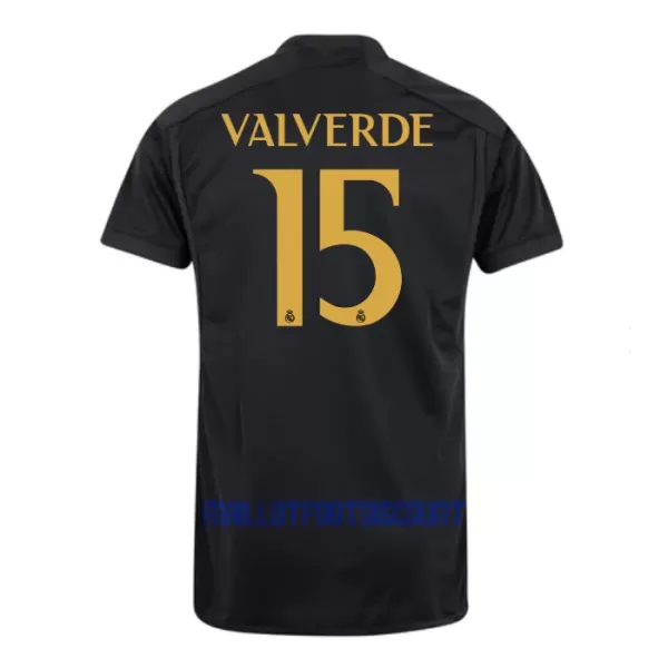 Maillot De Foot Real Madrid Federico Valverde 15 Third 23/24