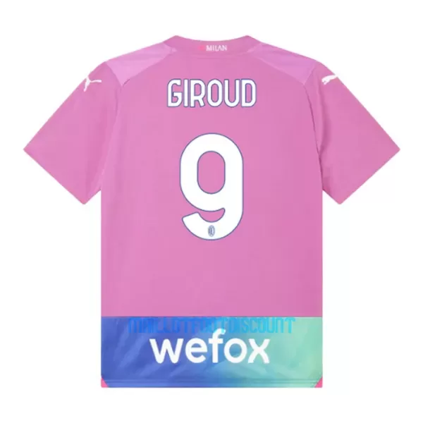 Kit De Football Milan AC Olivier Giroud 9 Enfant Third 23/24