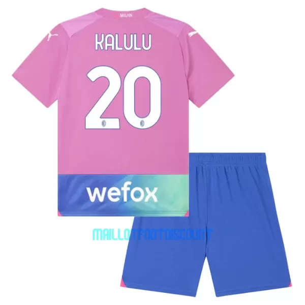 Kit De Football Milan AC Pierre Kalulu 20 Enfant Third 23/24