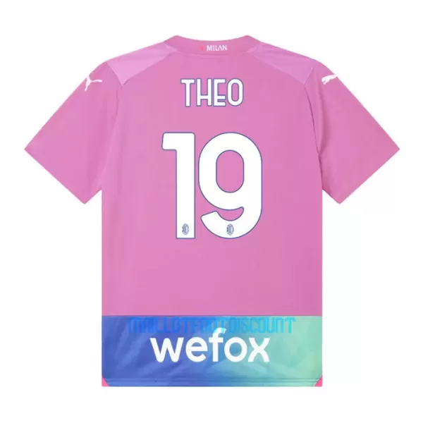 Kit De Football Milan AC Theo Hernández 19 Enfant Third 23/24