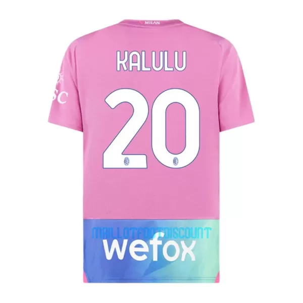 Maillot De Foot Milan AC Pierre Kalulu 20 Third 23/24