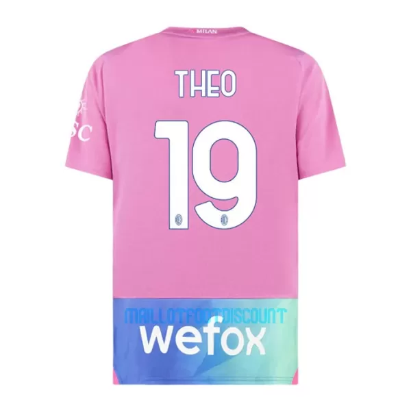 Maillot De Foot Milan AC Theo Hernández 19 Third 23/24