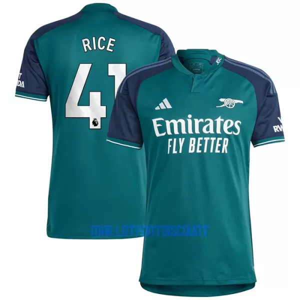 Maillot De Foot Arsenal Declan Rice 41 Third 23/24