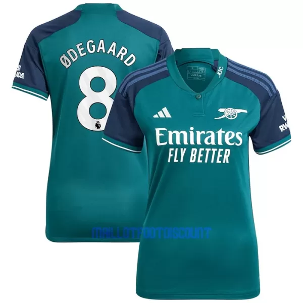 Maillot De Foot Arsenal Martin Ødegaard 8 Femme Third 23/24