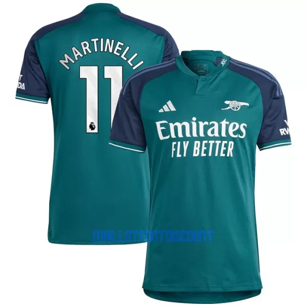 Maillot De Foot Arsenal Martinelli 11 Third 23/24