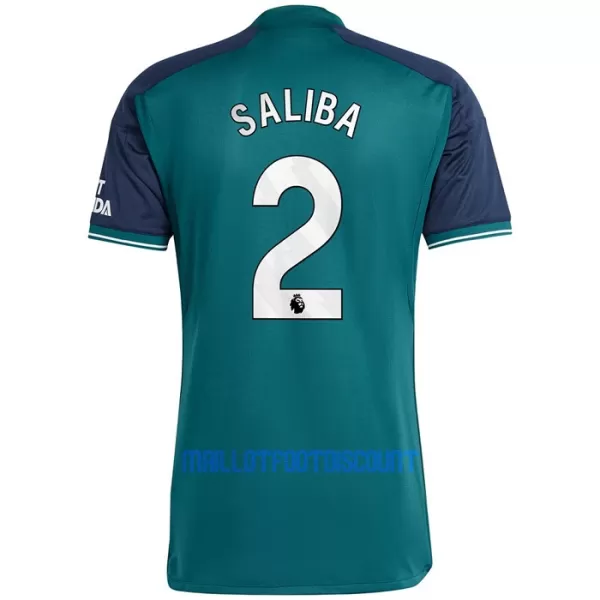 Maillot De Foot Arsenal Saliba 2 Third 23/24