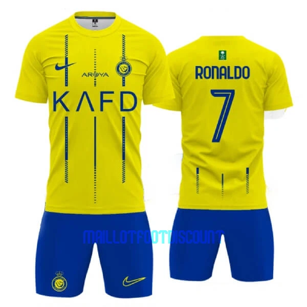 Kit De Football Al-Nassr FC Cristiano Ronaldo 7 Enfant Domicile 23/24