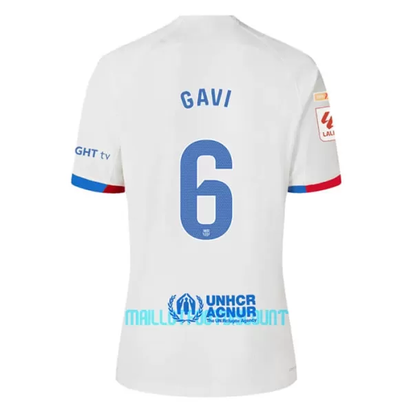 Kit De Football FC Barcelone Gavi 6 Enfant Extérieur 23/24