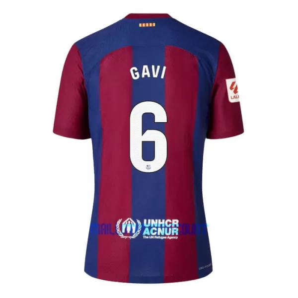 Maillot De Foot FC Barcelone Gavi 6 Domicile 23/24