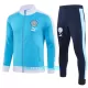 Manchester City Ensemble Vestes d'Entraînement 23/24 Bleu