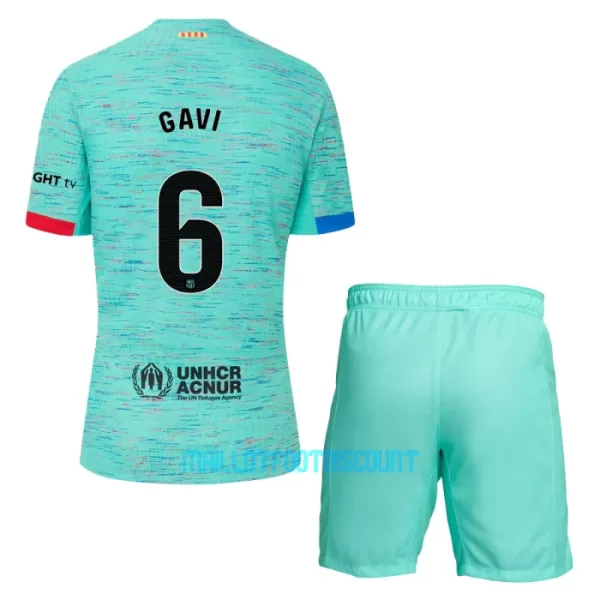 Kit De Football FC Barcelone Gavi 6 Enfant Third 23/24