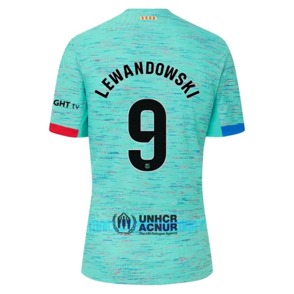 Kit De Football FC Barcelone Robert Lewandowski 9 Enfant Third 23/24