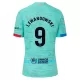 Kit De Football FC Barcelone Robert Lewandowski 9 Enfant Third 23/24