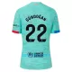 Maillot De Foot FC Barcelone Ilkay Gündogan 22 Third 23/24