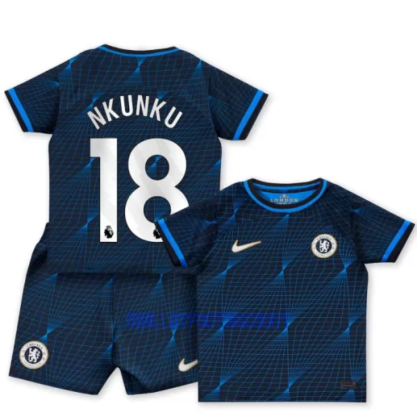 Kit De Football Chelsea Christopher Nkunku 18 Enfant Extérieur 23/24