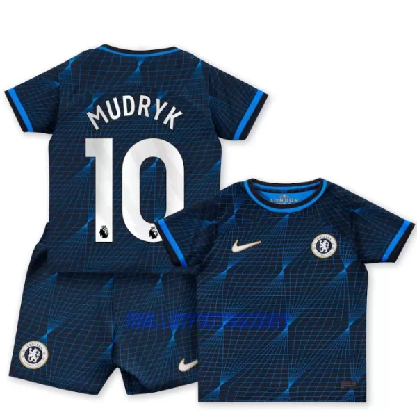 Kit De Football Chelsea Mykhaylo Mudryk 10 Enfant Extérieur 23/24