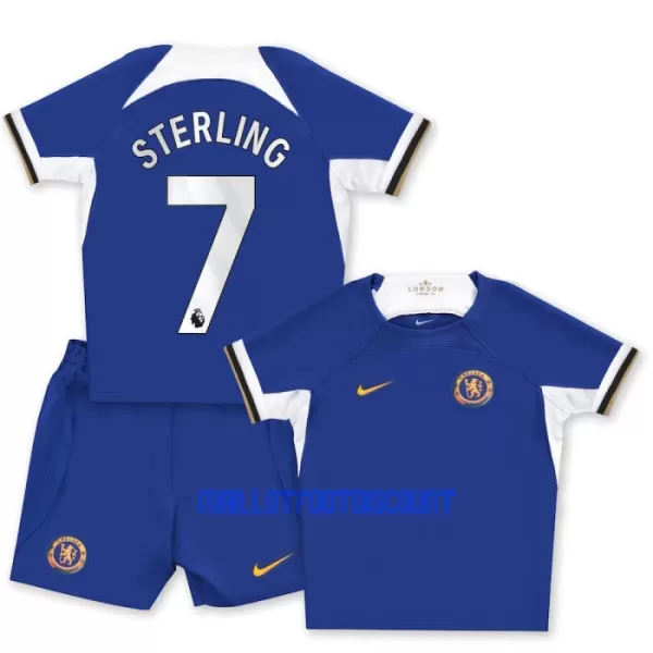 Kit De Football Chelsea Raheem Sterling 7 Enfant Domicile 23/24