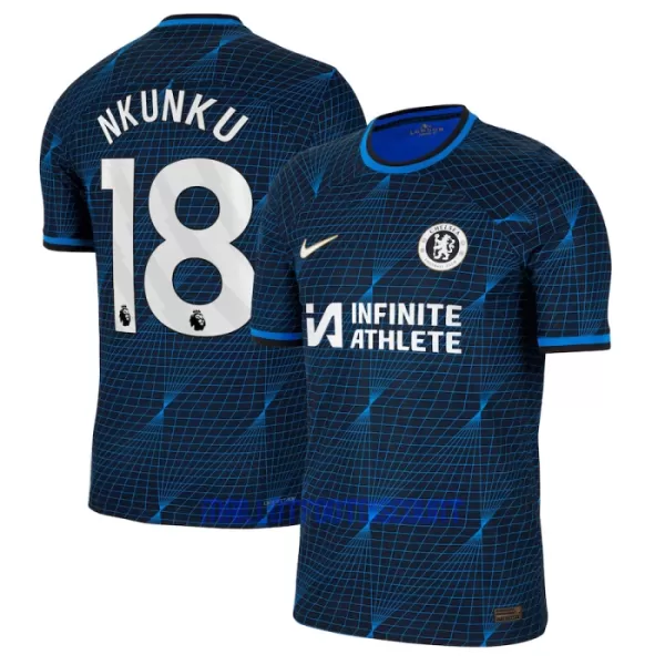 Maillot De Foot Chelsea Christopher Nkunku 18 Extérieur 23/24