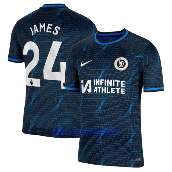 Maillot De Foot Chelsea James 24 Extérieur 23/24