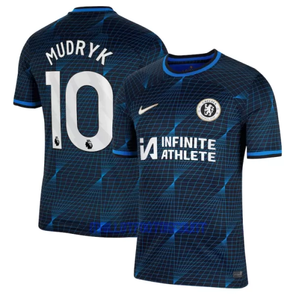 Maillot De Foot Chelsea Mykhaylo Mudryk 10 Extérieur 23/24