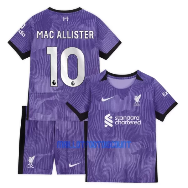 Kit De Football Liverpool Alexis Mac Allister 10 Enfant Third 23/24