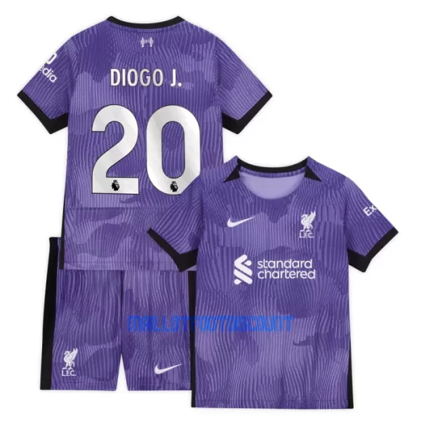 Kit De Football Liverpool Diogo Jota 20 Enfant Third 23/24