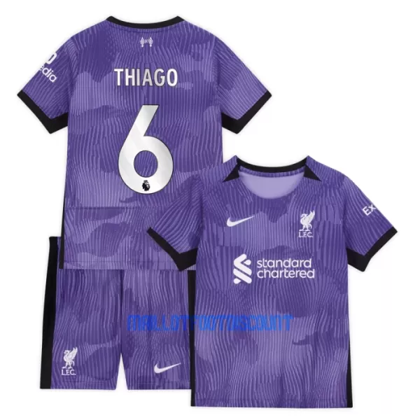 Kit De Football Liverpool Thiago 6 Enfant Third 23/24