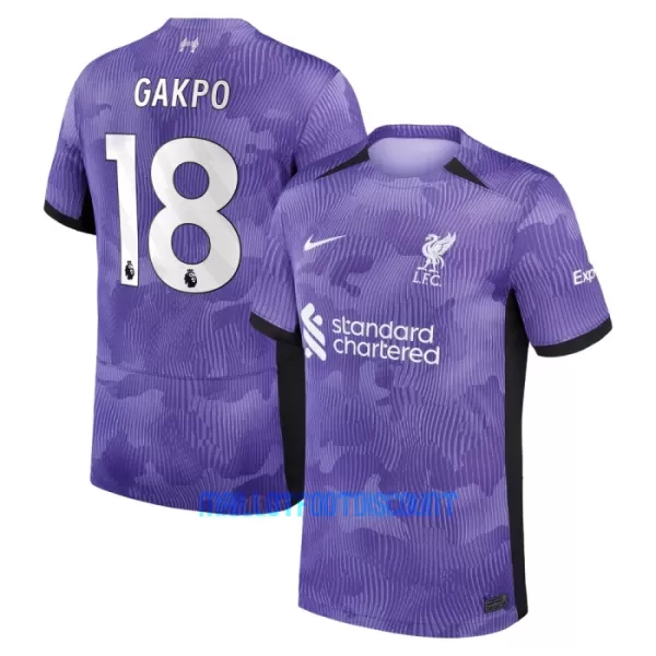 Maillot De Foot Liverpool Cody Gakpo 18 Third 23/24