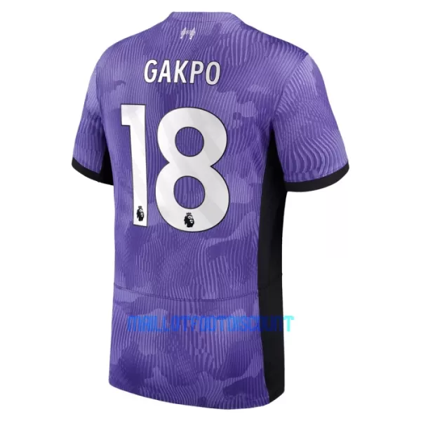 Maillot De Foot Liverpool Cody Gakpo 18 Third 23/24