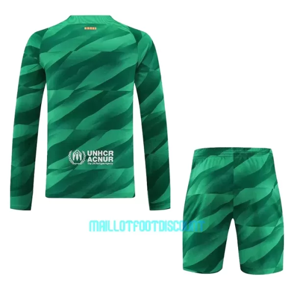 Kit De Football Gardien FC Barcelone Enfant Domicile 23/24 Manches Longues