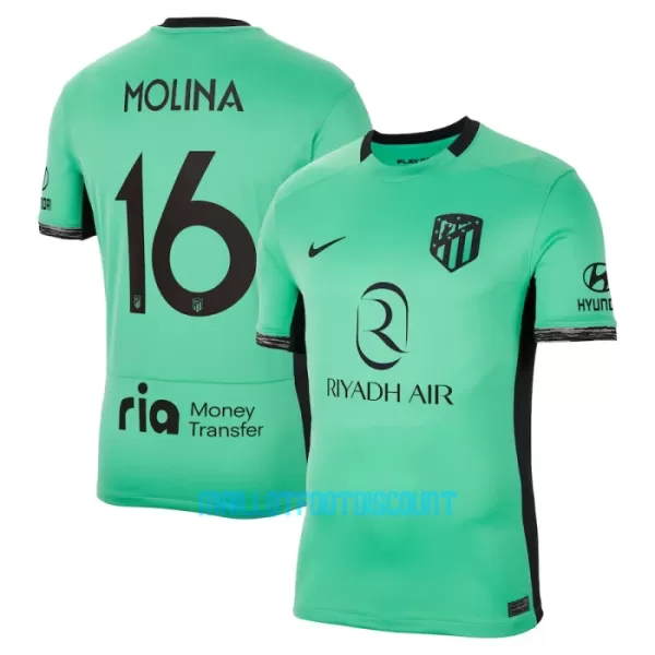 Maillot De Foot Atlético Madrid Molina 16 Third 23/24