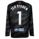 Maillot De Foot Gardien FC Barcelone Marc-André ter Stegen 1 Extérieur 23/24 Manches Longues