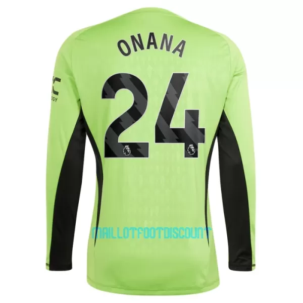 Maillot De Foot Gardien Manchester United Onana 24 Domicile 23/24 Manches Longues