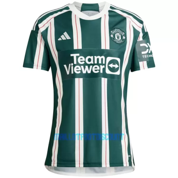 Maillot De Foot Manchester United Rasmus Højlund 11 Extérieur 23/24