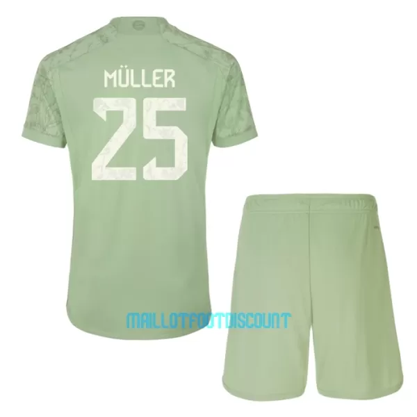 Kit De Football FC Bayern Munich Thomas Müller 25 Enfant Third 23/24