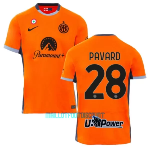 Maillot De Foot Inter Milan Benjamin Pavard 28 Third 23/24