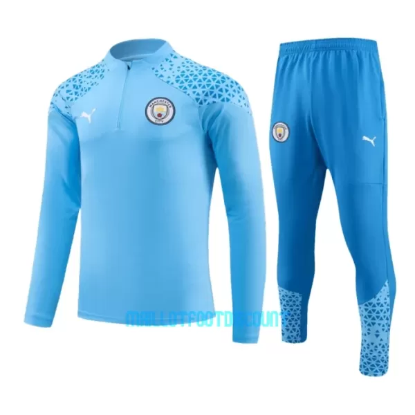 Manchester City Kit de Sweat-shirt d’entraînement 23/24 Bleu