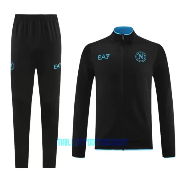 SSC Naples Kit de Sweat-shirt d’entraînement 23/24 Noir