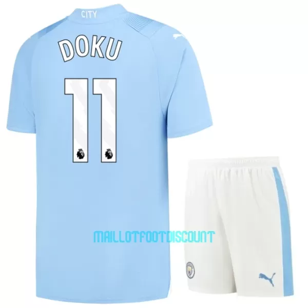 Kit De Football Manchester City Jérémy Doku 11 Enfant Domicile 23/24