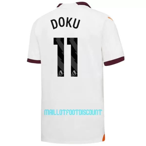 Kit De Football Manchester City Jérémy Doku 11 Enfant Extérieur 23/24