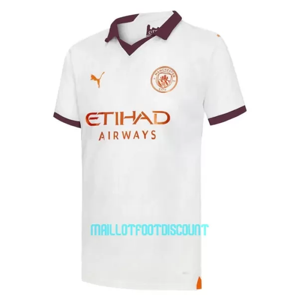 Kit De Football Manchester City Jérémy Doku 11 Enfant Extérieur 23/24