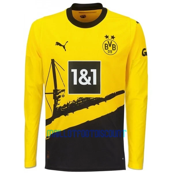 Maillot De Foot Borussia Dortmund Domicile 23/24 Manches Longues