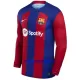 Maillot De Foot FC Barcelone Gavi 6 Domicile 23/24 Manches Longues