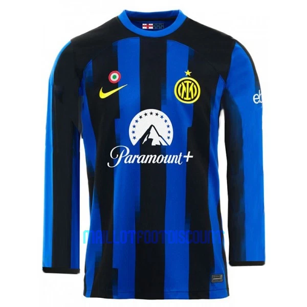 Maillot De Foot Inter Milan Domicile 23/24 Manches Longues