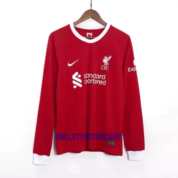 Maillot De Foot Liverpool Domicile 23/24 Manches Longues