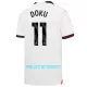 Maillot De Foot Manchester City Jérémy Doku 11 Extérieur 23/24