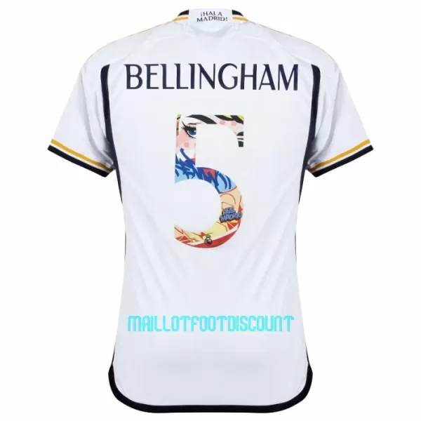 Maillot De Foot Real Madrid Jude Bellingham 5 Domicile 23/24