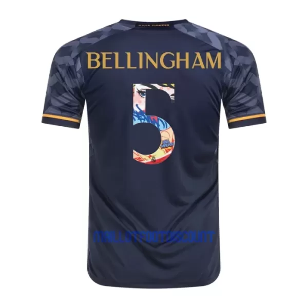 Maillot De Foot Real Madrid Jude Bellingham 5 Extérieur 23/24